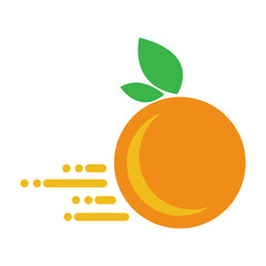 Citrus fruit icon design