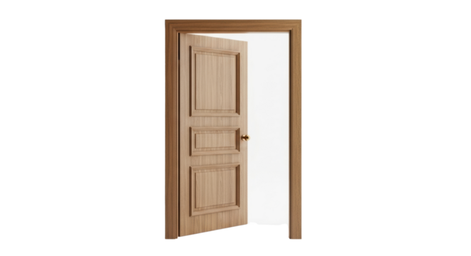 Open door offers opportunity, revealing a bright future, inviting you to step towards new possibilities, a gateway to success - Powered by Adobe