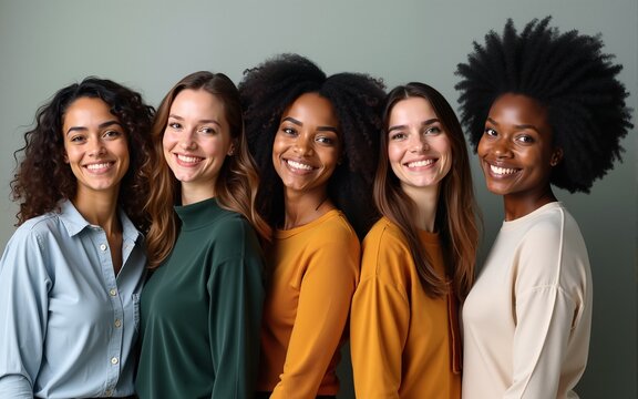 Group of successful multiethnic, diverse entrepreneurs and business people achieving goals together. High quality - Powered by Adobe