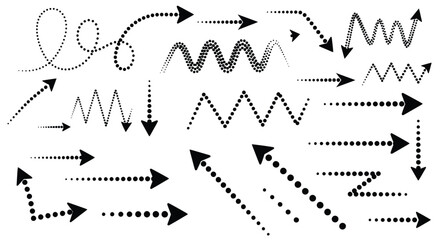 Dotted arrows point the way forward, perfect for presentations