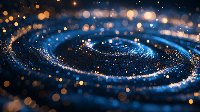 A mesmerizing particle wave arranges into a perfect circular pattern, glowing and flowing dynamically, creating a sense of motion and harmony in abstract form.
 - Powered by Adobe