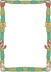 Christmas Doodle Frame