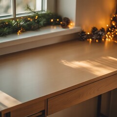 christmas tree in the living room