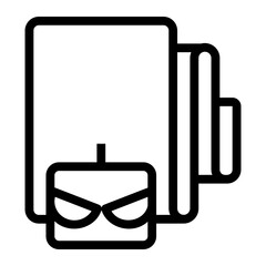 Fototapeta premium digital Line Icon