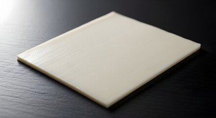 Fototapeta premium Fresh Cheese on Wooden Board