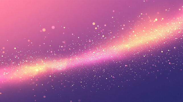 Soft glowing particles drift over a smooth gradient background creating a dreamy ethereal effect symbolizing imagination serenity and abstract beauty in digital visual art