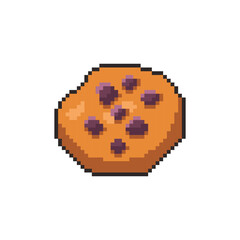 Pixel art Cookie game asset design