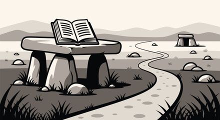 Ancient wisdom awaits on a journey through nature's serene path