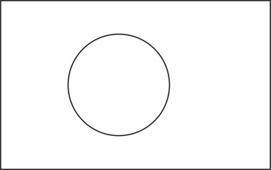 Palau flag icon coloring