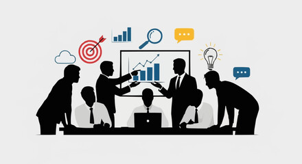 Business Meeting Analysis - Team Collaboration and Strategy Discussion.