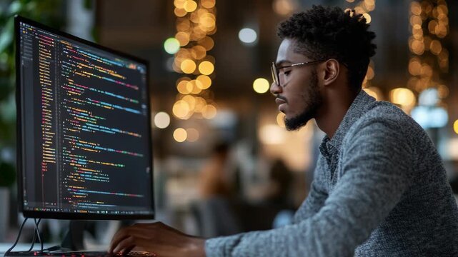 selective focus backend developer designing robust database for large scale application