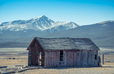 Colorado mountains from afar