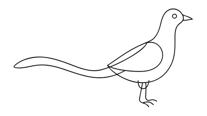 vector illustration of a dove