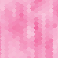 Fototapeta premium pink hexagonal design. abstract vector background. eps 10