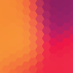 color geometric background. hexagonal design. polygonal style. eps 10