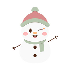 Cute Snowman Illustrations