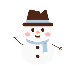 Cute Snowman Illustrations