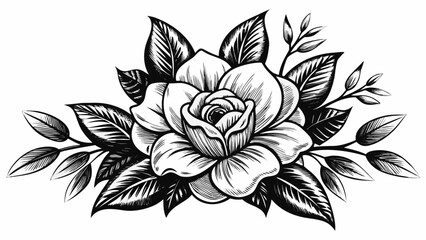 vector illustration of a flower