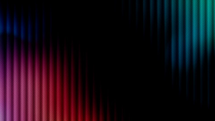 dark abstract futuristic purple and cyan color edge split over glowing vertical stripes