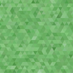 Fototapeta premium Green Polygonal Mosaic Background, Creative Design Templates. eps 10