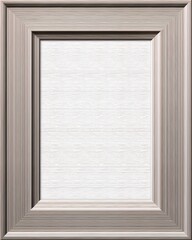 Taupe Wood-Grain Square Picture Frame Mockup with Copy Space — Minimal Studio