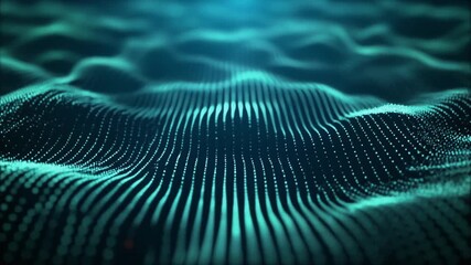 Matrix-like digital background with cascading green code and glowing lines symbolizing data streams artificial intelligence and cyber technology in a futuristic network environment - Powered by Adobe