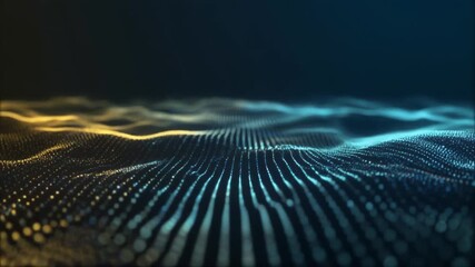 Matrix-like digital background with cascading green code and glowing lines symbolizing data streams artificial intelligence and cyber technology in a futuristic network environment - Powered by Adobe