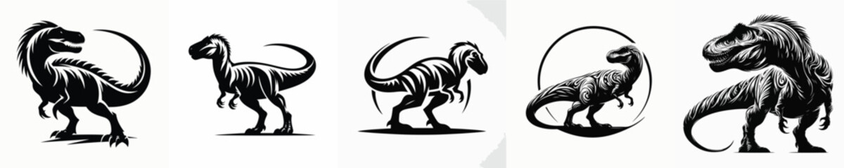 DINOSAUR SILHOUETTE VECTOR IMAGE © Andreas