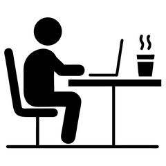 Fototapeta premium Silhouette of Manager Explaining Data Trends, data, chart, manager, analysis