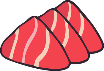 Sukiyaki Color lineal color ilustrations