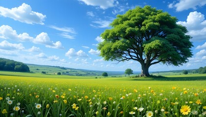 Modern Digital Wallpaper with Abstract Patterns and Vibrant Colors