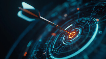 Dart Hitting Digital Target Zero Generative AI