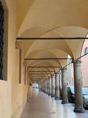 Porticoes in Bologna - Italy