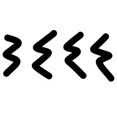 Primitive Tribal Art, Ancient Kokopelli Figure Silhouette, Ethnic, Cave Painting art, illustration of history paint 