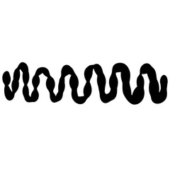 Primitive Tribal Art, Ancient Kokopelli Figure Silhouette, Ethnic, Cave Painting art, illustration of history paint 