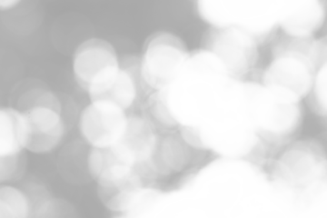 Gray natural bokeh on transparent background in abstract style for graphic design