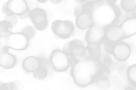 Gray natural bokeh on transparent background in abstract style for graphic design