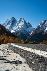 road to the mountains