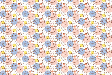 Colorful Geometric Pattern Vector Illustration