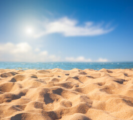 Beautiful beach and tropical sea