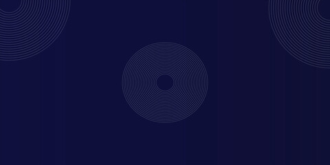 Abstract blue glowing geometric lines modern shiny blue circle lines pattern. Suit for cover,  banner, brochure