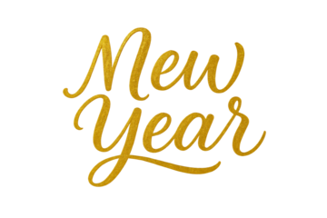 Golden New Year Script Text