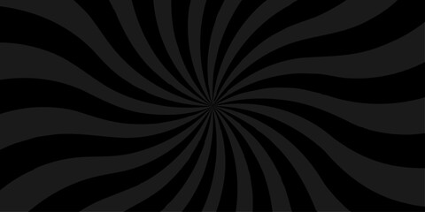 Sunburst beam light vintage shine and graphic summer explosion pattern. black and gray bright sunrise isolated glow striped texture background.	
