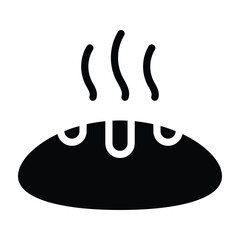 Bread Vector Icon Stock Illustration