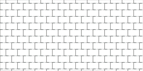 Fototapeta premium White brick wall background. architecture construction stone block brick wallpaper. seamless building cement concrete wall grunge background. 