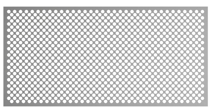 digital rendering of a precision stainless steel mesh material for visualization and acoustic panels, 3d render