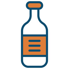 Bottle Vector Icon Stock Illustration