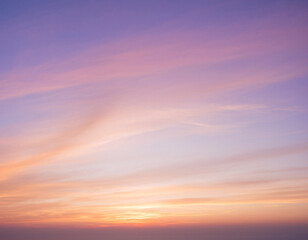 Fototapeta premium sunset in the sky