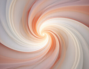 abstract fractal orange background