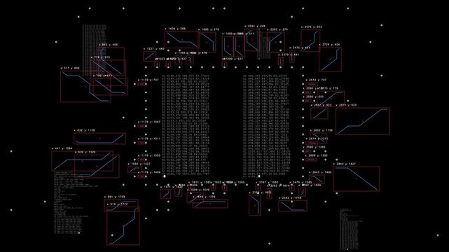 The distributed computing interface. A dynamic network of connected modules with real-time coordinates. - Powered by Adobe